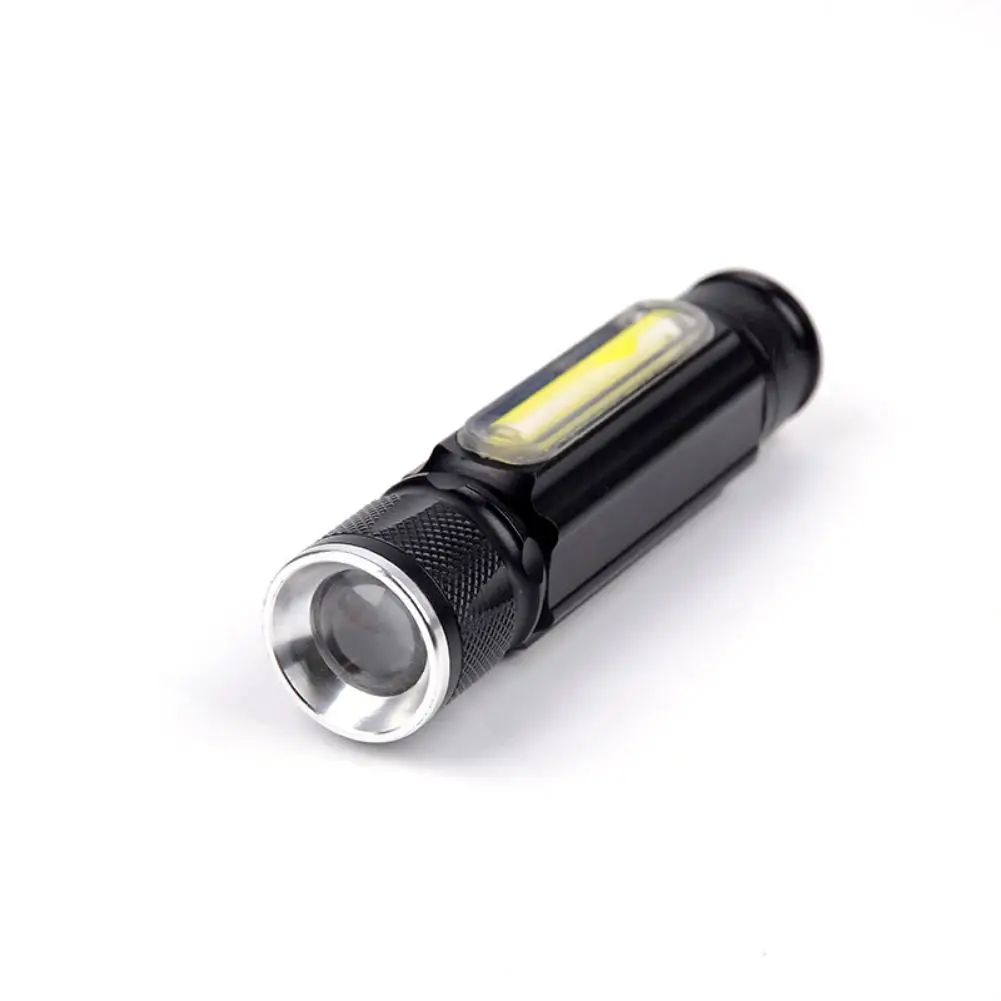 CASTNOO Zoomable T6 фонарик 8000 Люмен 4 режима Мини Тактический USB Перезаряжаемый фонарь с