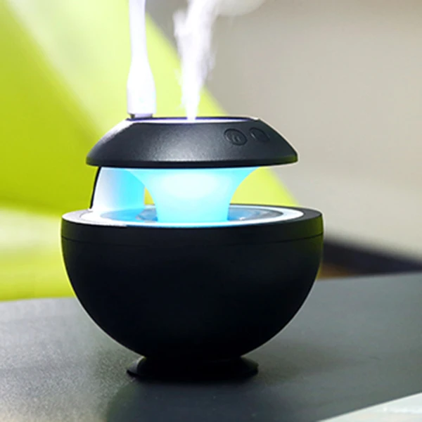 Hot sale Cool Mist Humidifier 7 LED Color Lighting Modes Projector 500ml Air Desktop Aroma Diffuser Ultrasonic | Бытовая техника
