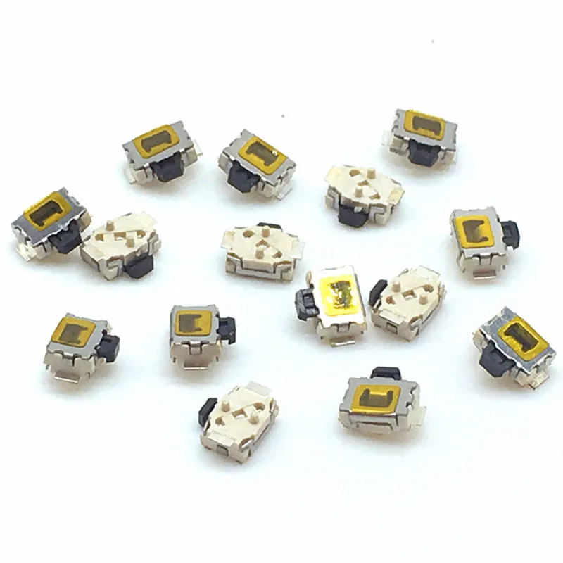 

Wholesale 10/50/200/500pcs Little Turtle Micro Switch SMD 2pin Reset Button Touch Switch for Mobile Phone