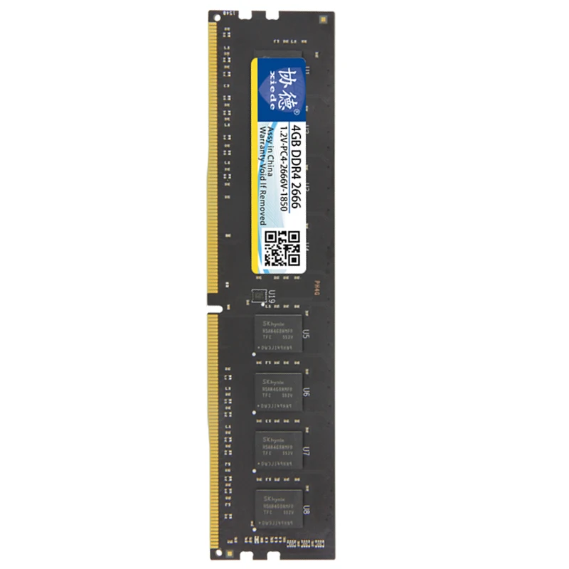 Xiede настольный компьютер оперативная память модуль DDR4 2666 PC4-2666V 288Pin DIMM МГц для