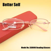 reading glasses women half rim spectacles free case gift for mom beautiful eyeglasses xx8006