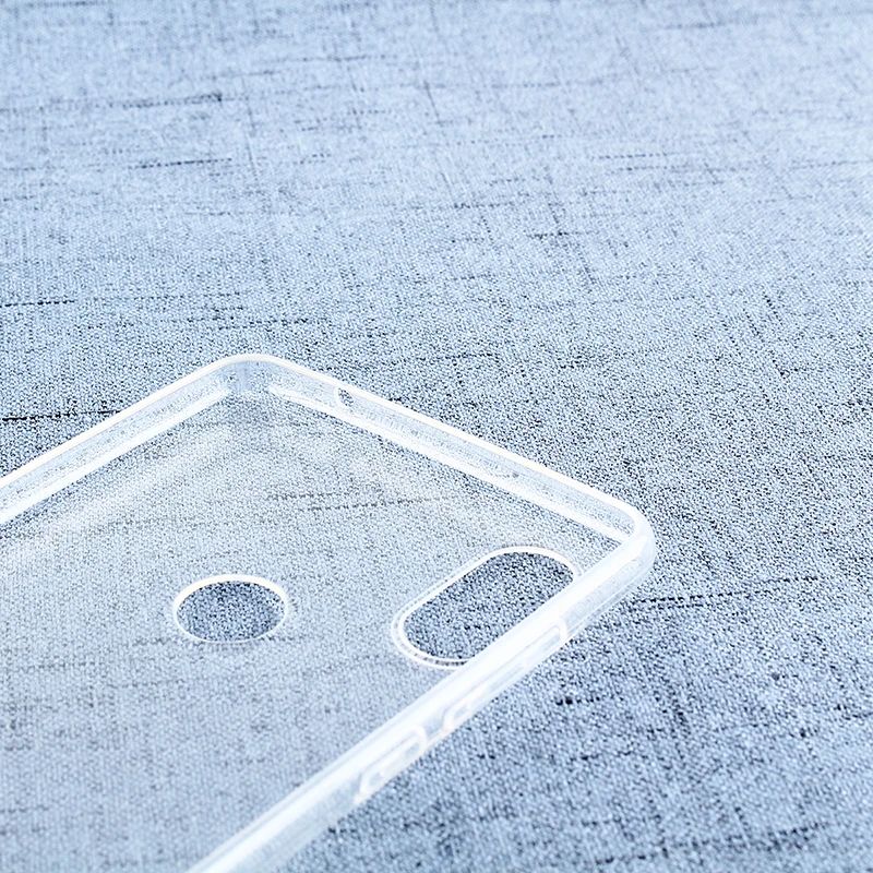 Защитный противоударный силиконовый чехол ocolor для XiaoMi Mi Mix 2S прозрачный из ТПУ