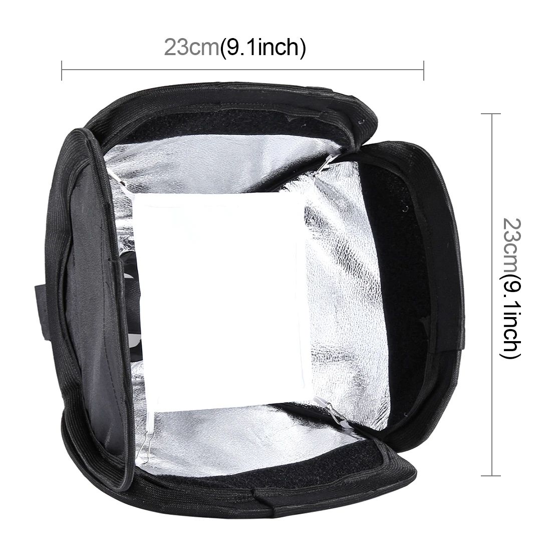 23X23cm легко складывающееся кольцо Speedlite рассеиватель Отражатель для Canon Nikon Godox