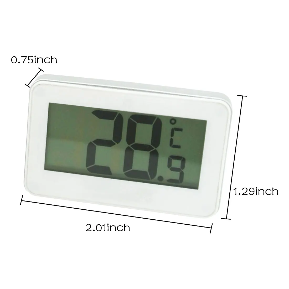 Waterproof Digital Thermometer LCD Screen Precision Refrigerator Fridge Freezer with Adjustable Stand Magnet | Дом и сад