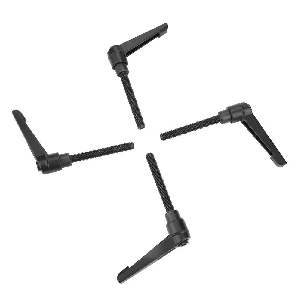 4 шт. металлические ручки для станков Регулируемая фиксирующая ручка M6 мужские из