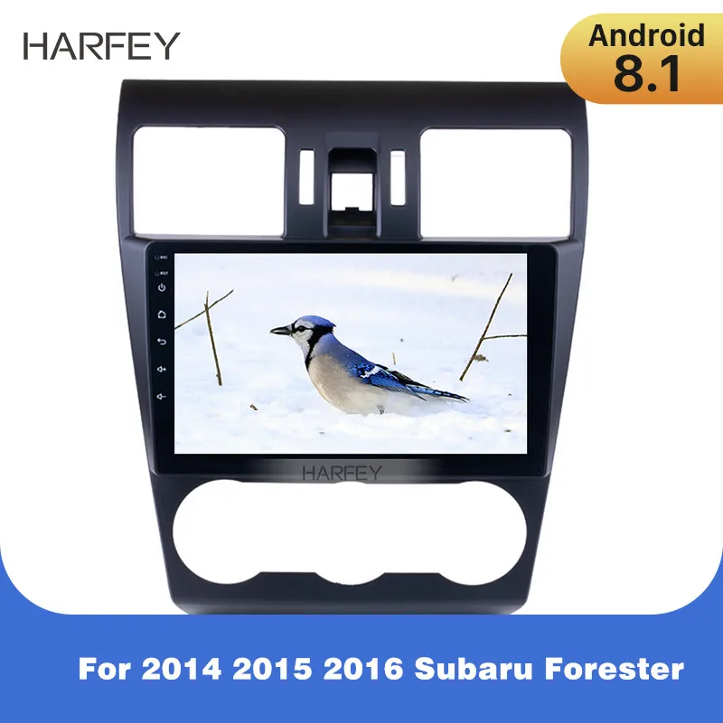 Harfey Android 8 1 9 &quotIPS экран ROM 32 Гб RAM 2 2Din автомобильное радио для 2014 2015 2016 Subaru Forester GPS Navi