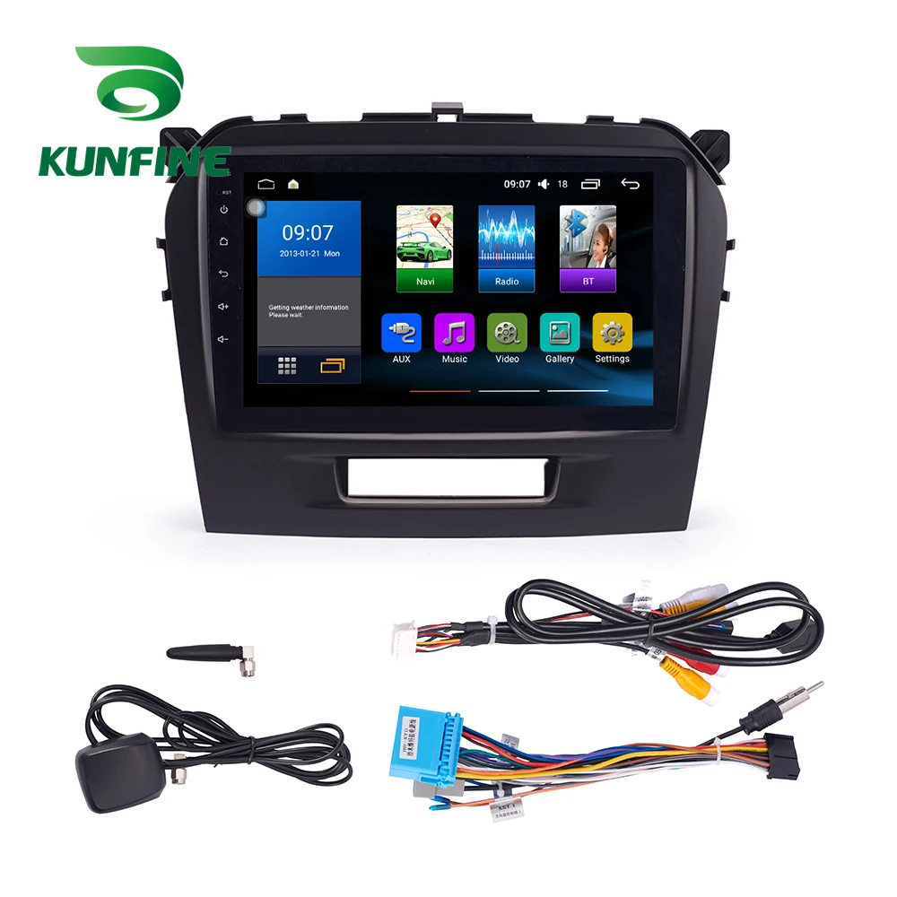 Восьмиядерный 1024*600 Android 8 1 автомобильный DVD GPS навигационный плеер Deckless стерео для