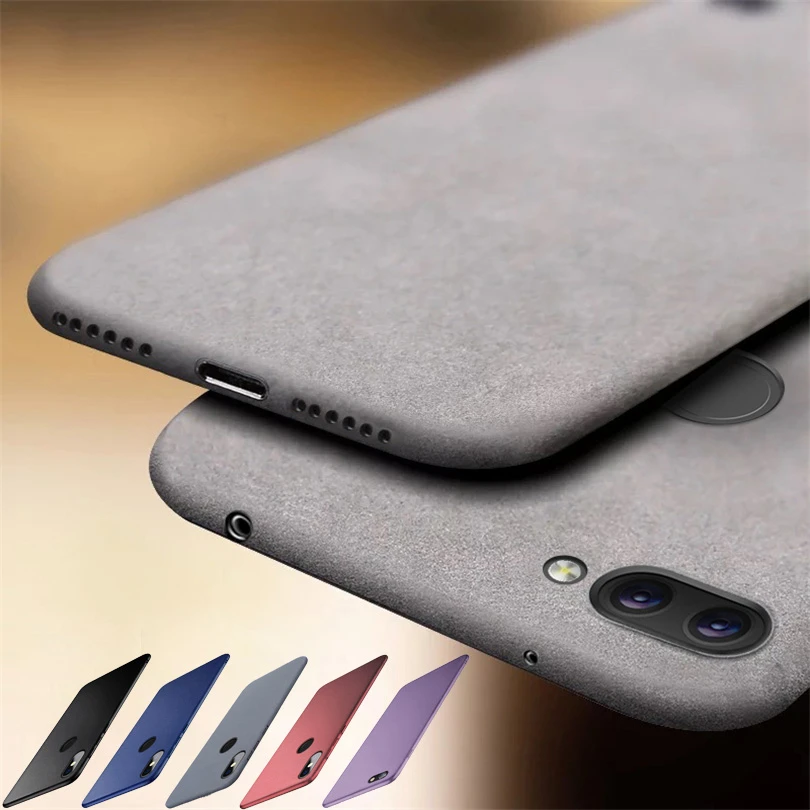 Силиконовый ТПУ матовый чехол для Xiaomi Redmi S2 6A 5 Plus Note Pro противоударный телефона 4A 4X