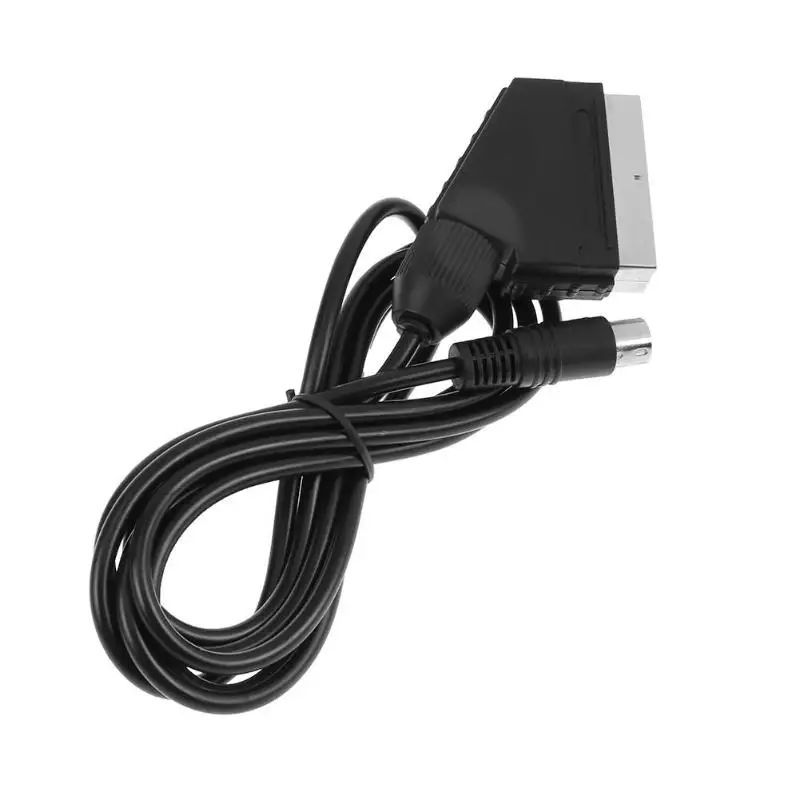 1 8 м Длина цветная (RGB)/RGBS SCART из бескислородной меди Кабель адаптер для SEGA MD2 игровой консоли|Кабели| |