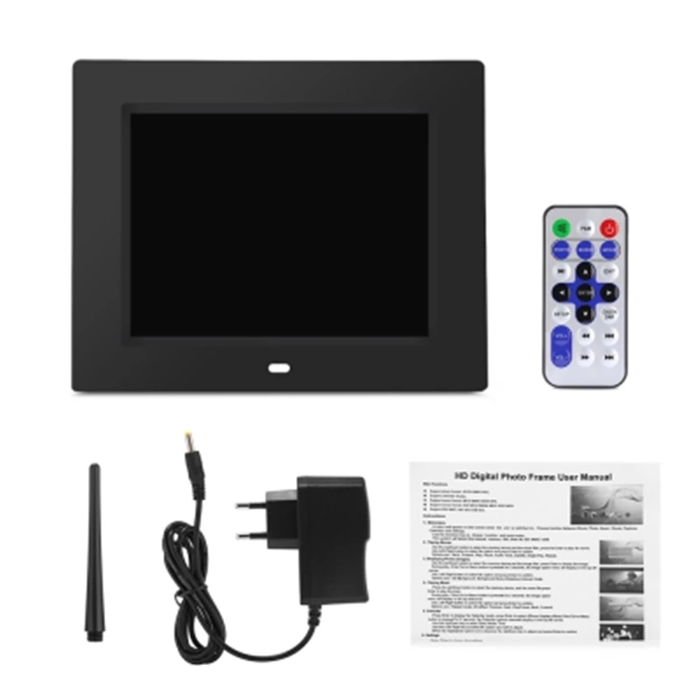 Zeepin портативный YYD-8001 цифровая фоторамка многоцелевой медиа календарь
