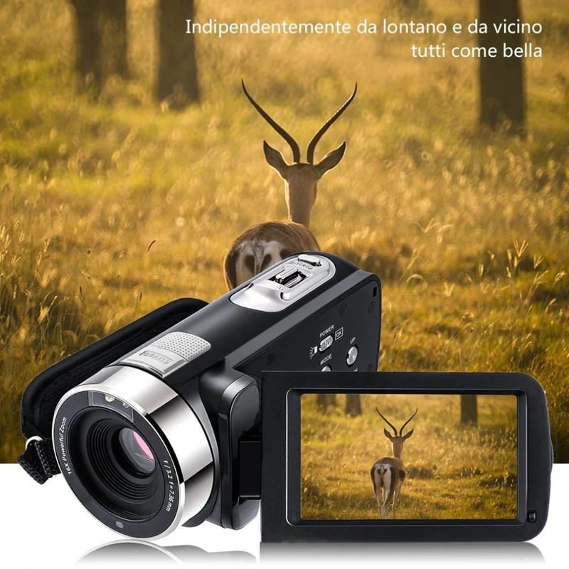 5 0 м Hd Cmos сенсор 3 дюймовая Tft вспышка цифровая камера 24 МП Fhd ЖК дисплей Цифровая с