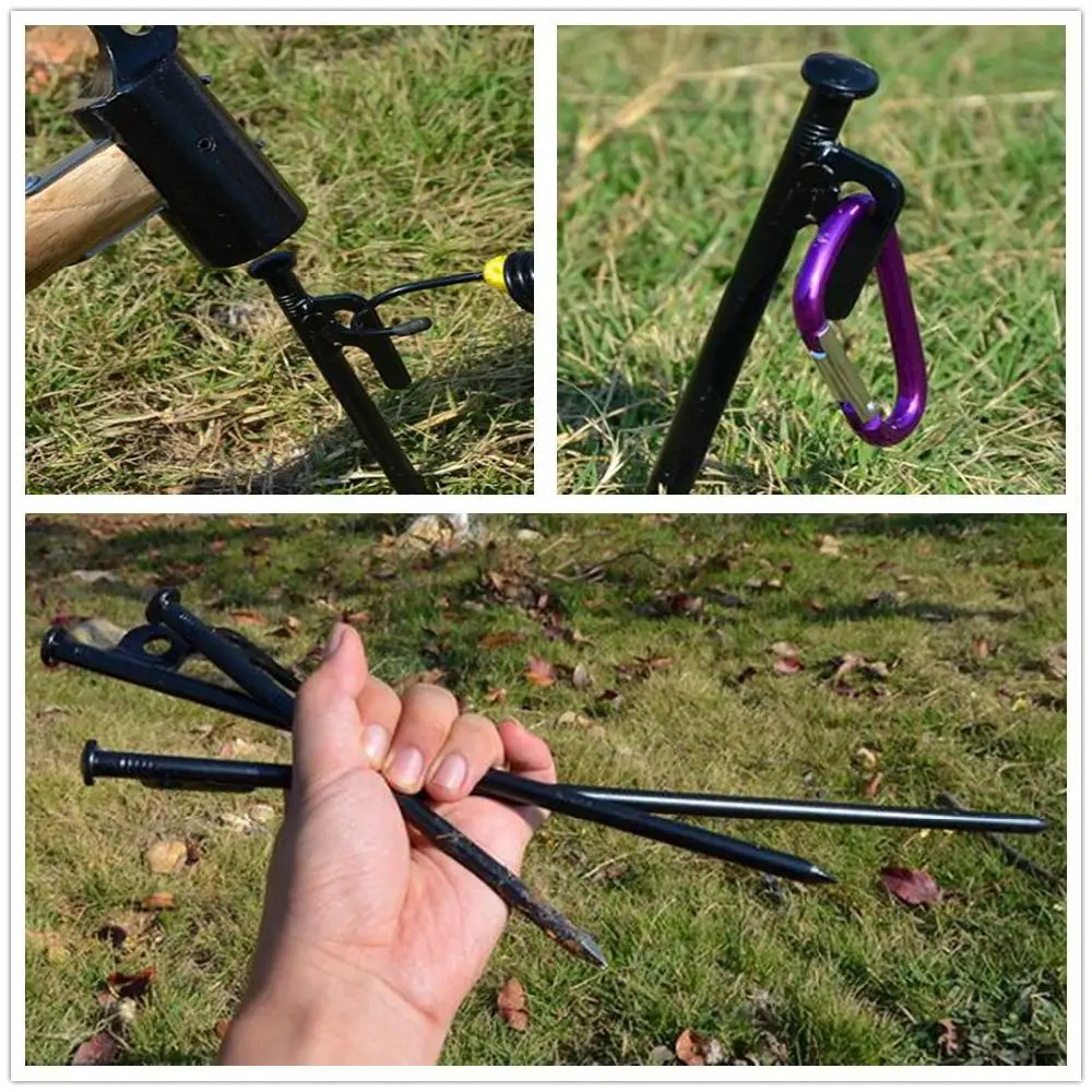Mounchain 20cm Outdoor Camping Thicker Extension Steel Tent Nail | Спорт и развлечения