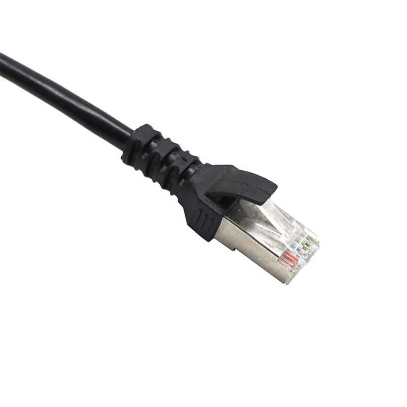 Топ Rj45 1 штекер 2 женский порт Ethernet сетевой кабель разветвитель удлинитель