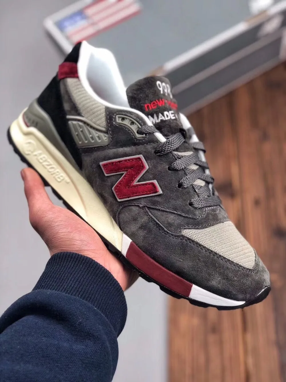 New Balance 998 Ретро Аутентичные мужские/wo мужские кроссовки для бега, классические кроссовки для спорта на открытом воздухе M998xad европейские размеры 36-44