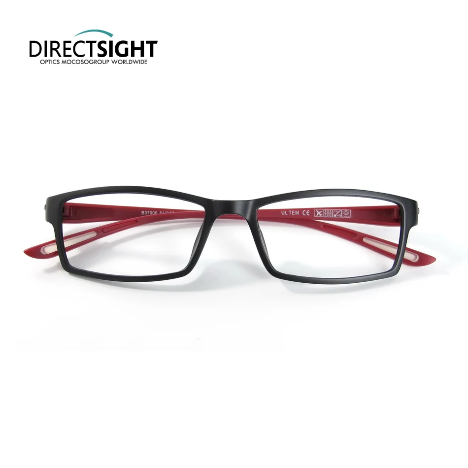 MagicStone DirectSight пиллонированная прямоугольная полная оптическая оправа для очков
