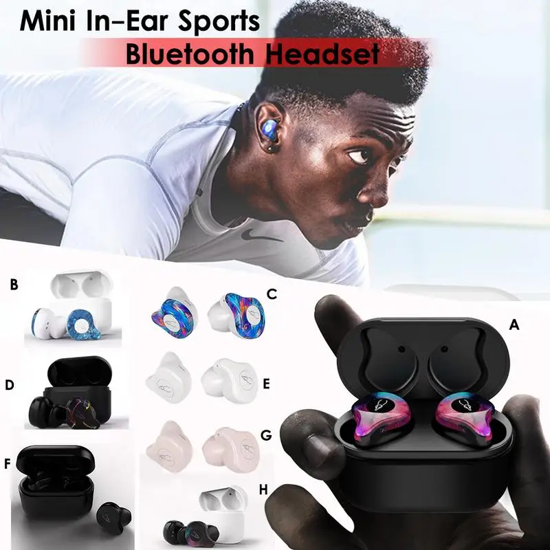 Новые миниатюрные BLuetooth наушники с портом Cordlet TWS Bluetooth 5 0 беспроводные вкладыши