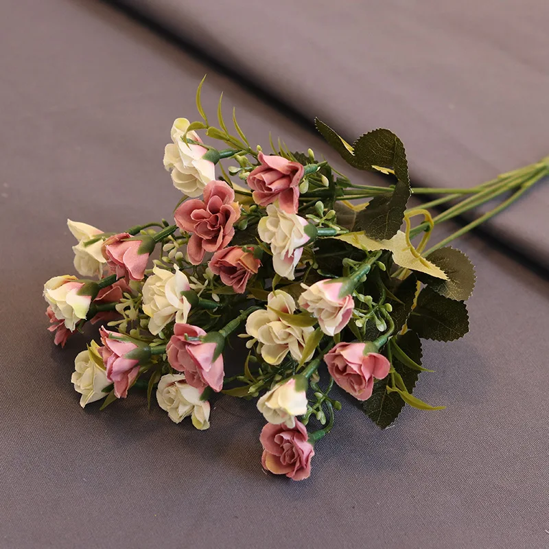 20 Head Stars Open Cut Drain Simulation Plastic Flower Home Furnishing Table The Wedding Articles Vase Number Of Flowers | Дом и сад