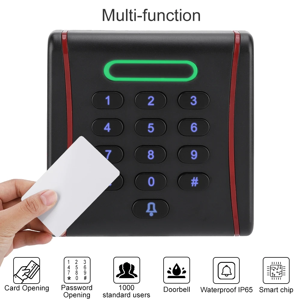 Новое прибытие Пароль RFID кард ридер дверь контроль доступа интерфейс wiegand