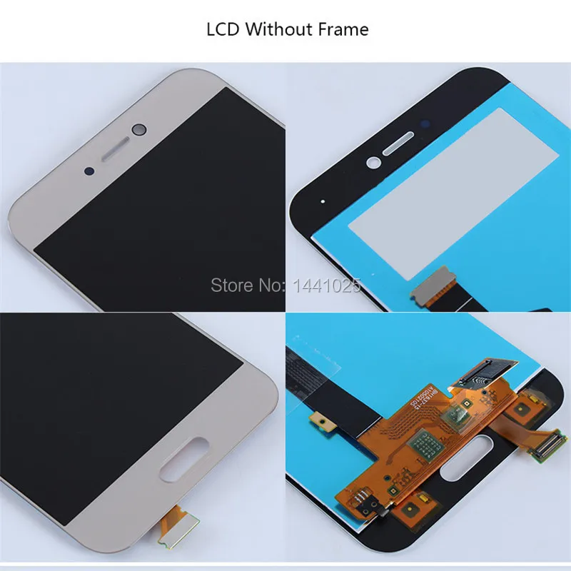 Сменный ЖК-экран для Xiaomi 5C ЖК-сенсорный экран 5 15 дюйма 1920*1080 белый и золотой MI
