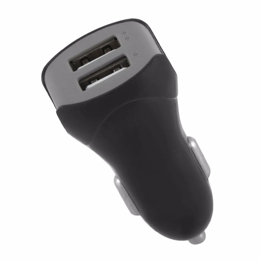 Портативное автомобильное зарядное устройство SOONHUA Dual USB со светодиодной