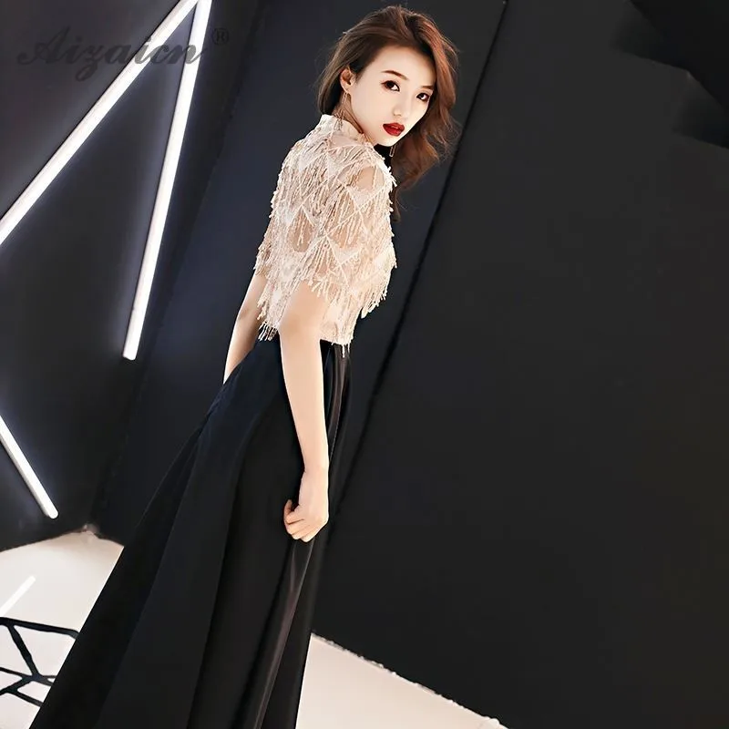 Элегантное длинное вечернее платье Qipao традиционное китайское свадебное