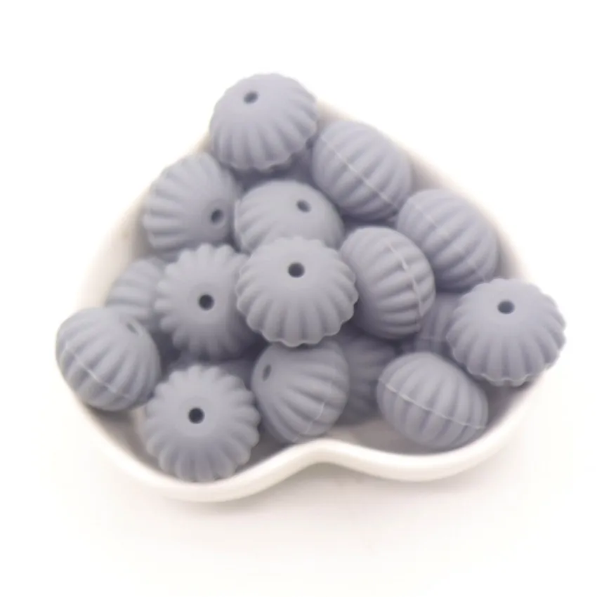 UXDXU 50 шт./лот силиконовая Тыква бусины Мини молочных зубов Chwe соска Забота о