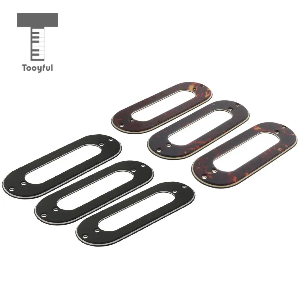 3pcs Metal Durable Fine Workmanship Single Coil Pickup Frame Mounting Rings for Musical Instruments Electric Guitar Parts | Спорт и