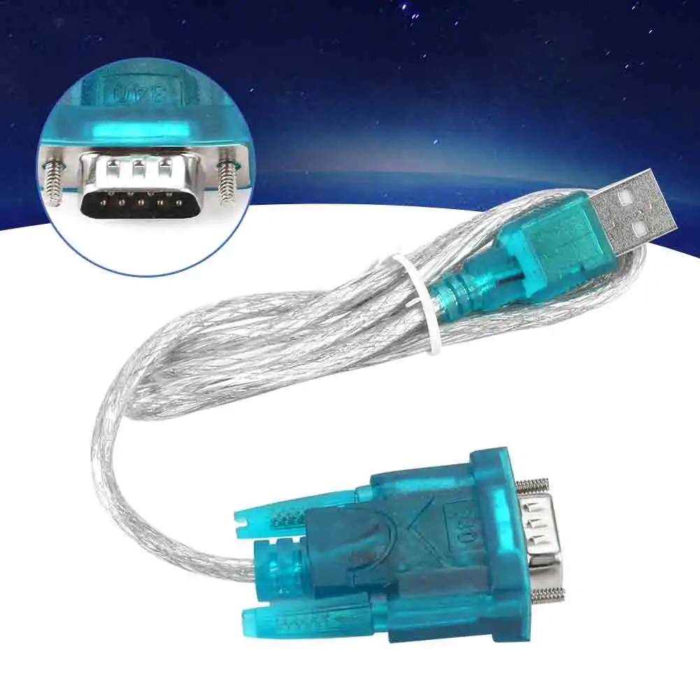USB к RS232 последовательный PLC программирующий кабель адаптер конвертор|Кабели