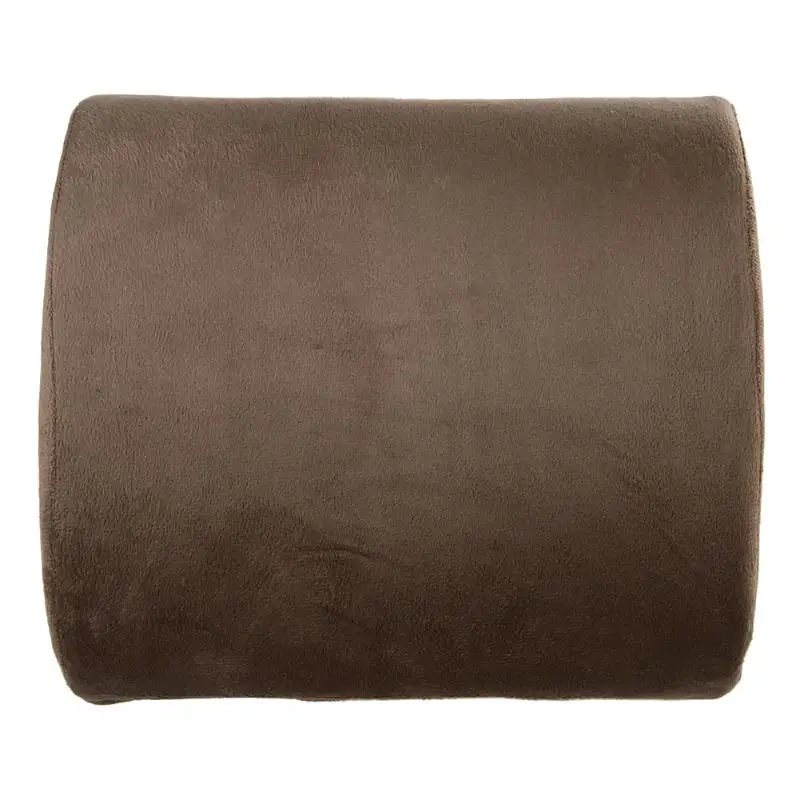 Memory Foam дышащий поясничная Подушка для автомобильного кресла сзади на талии