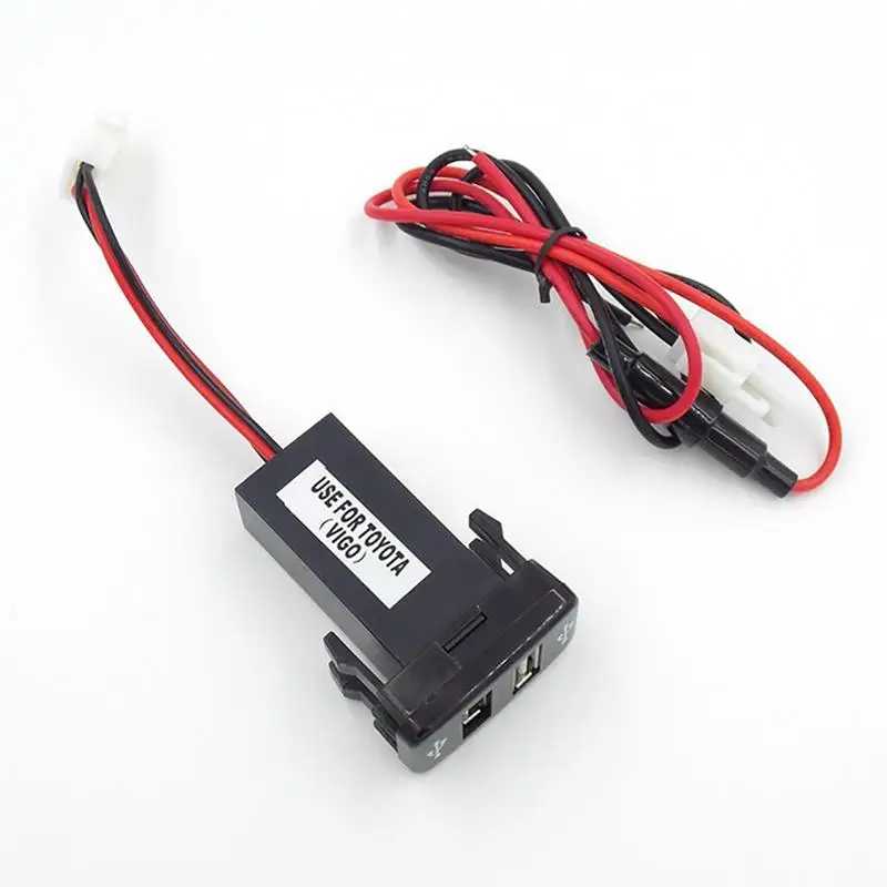Профессиональное автомобильное зарядное устройство USB 12 В 4 2 А быстрая зарядка