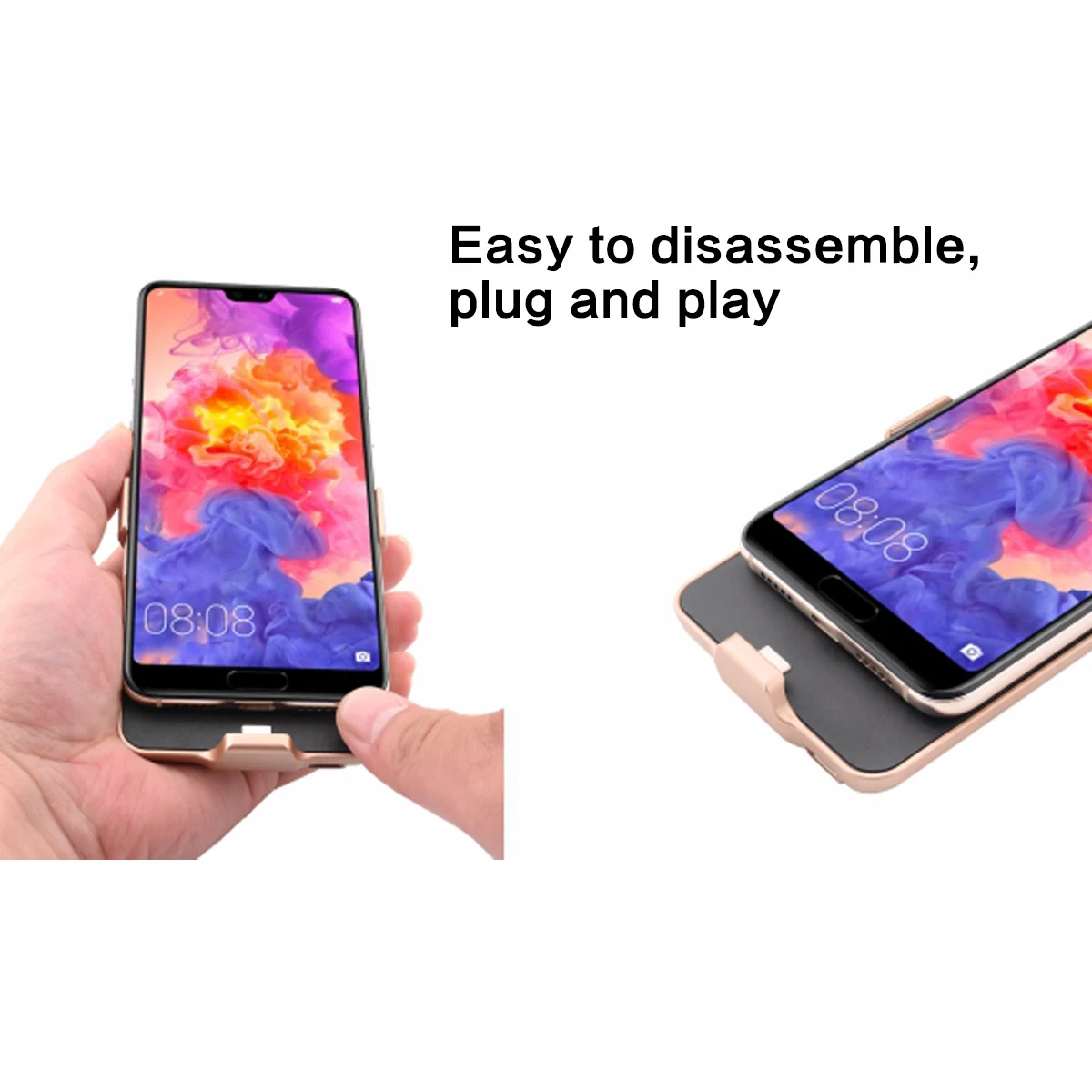 CASEWIN чехол для зарядного устройства Xiaomi Mi 8 6000 мАч зарядки внешнего резервного
