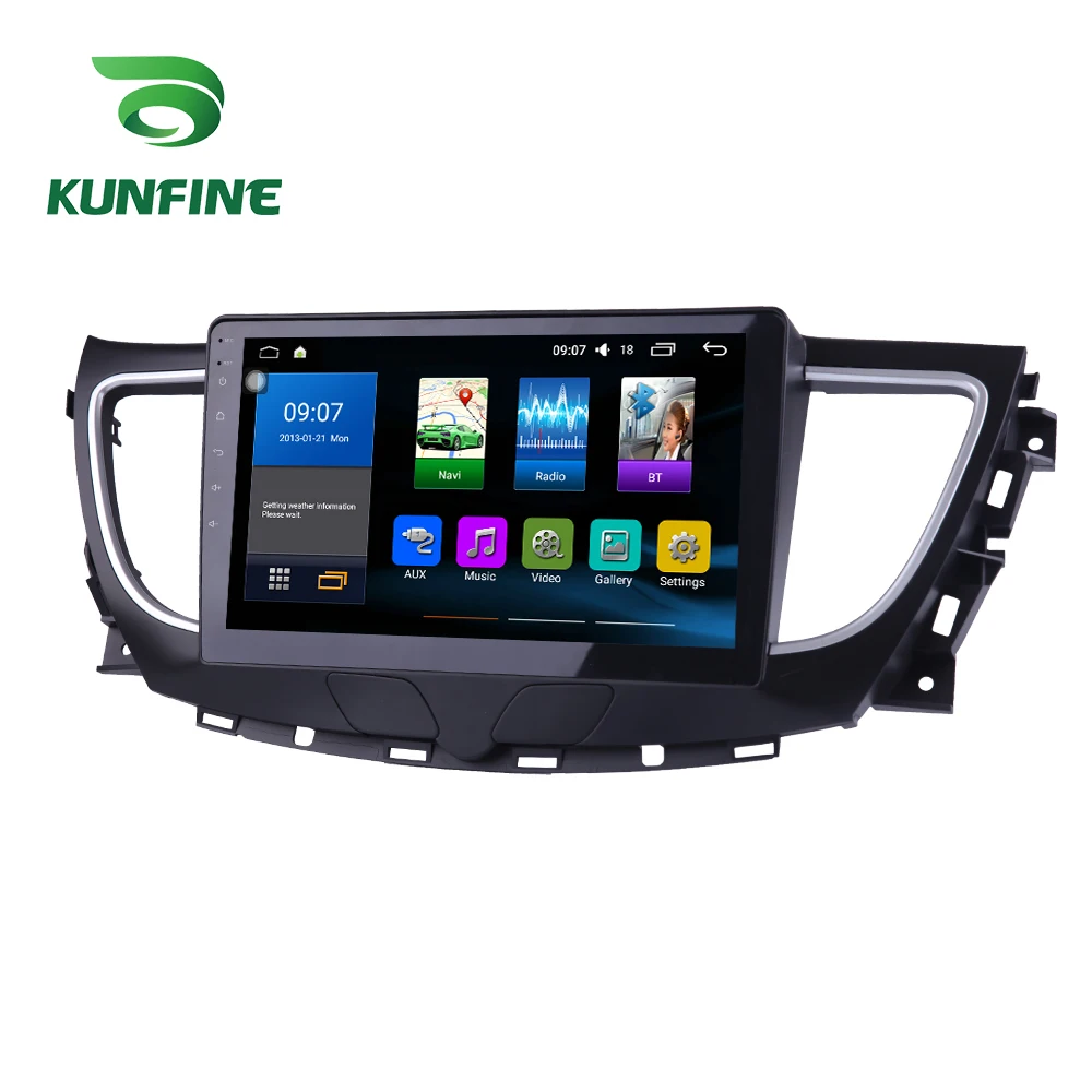Восьмиядерный 1024*600 Android 8 1 автомобильный DVD GPS навигационный плеер Deckless стерео для