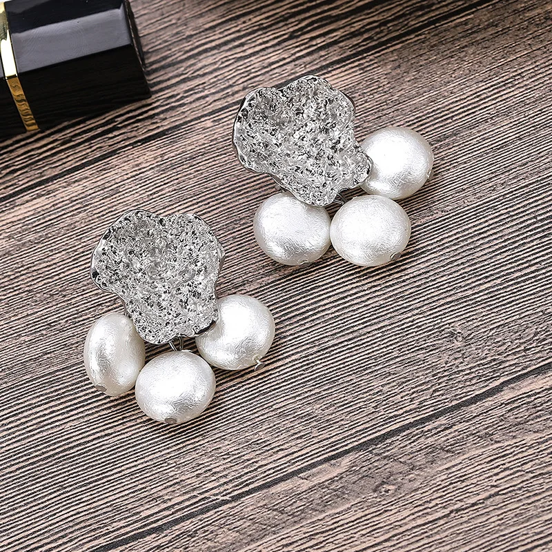 Модные серьги гвоздики для женщин корейские в виде цветка ювелирные изделия с