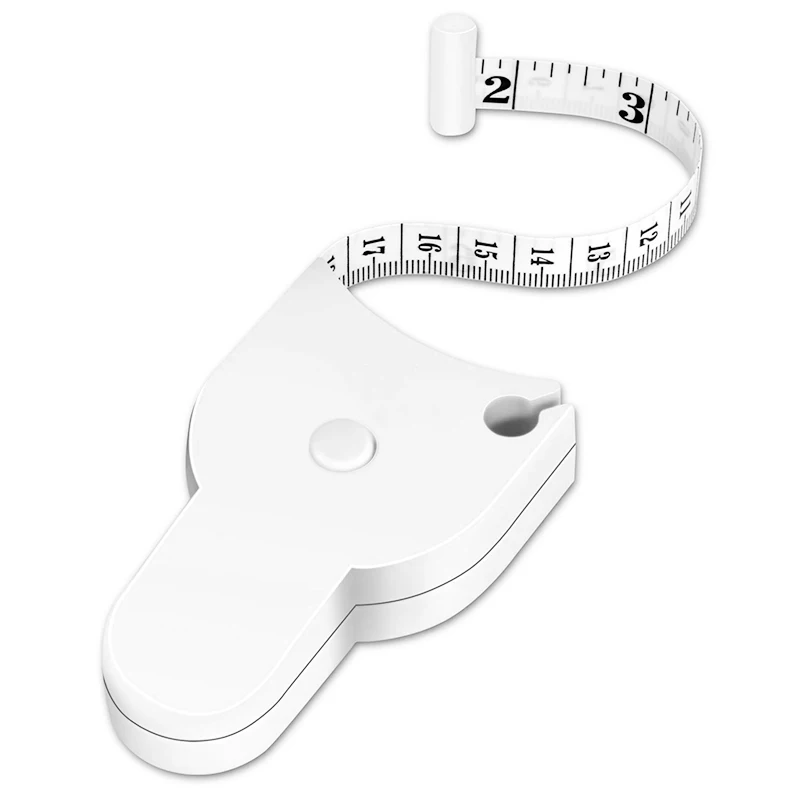 

Y-образный белый монитор для потери жира, линейка для измерения толщины груди, талии, здоровья тела, тонкий штангенциркуль, выдвижная лента д...