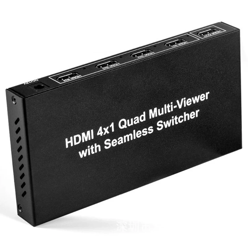 Hdmi 4 вход 1 Выход 1080P 60Hz Quad multi просмотра с бесшовным переключателем и пультом