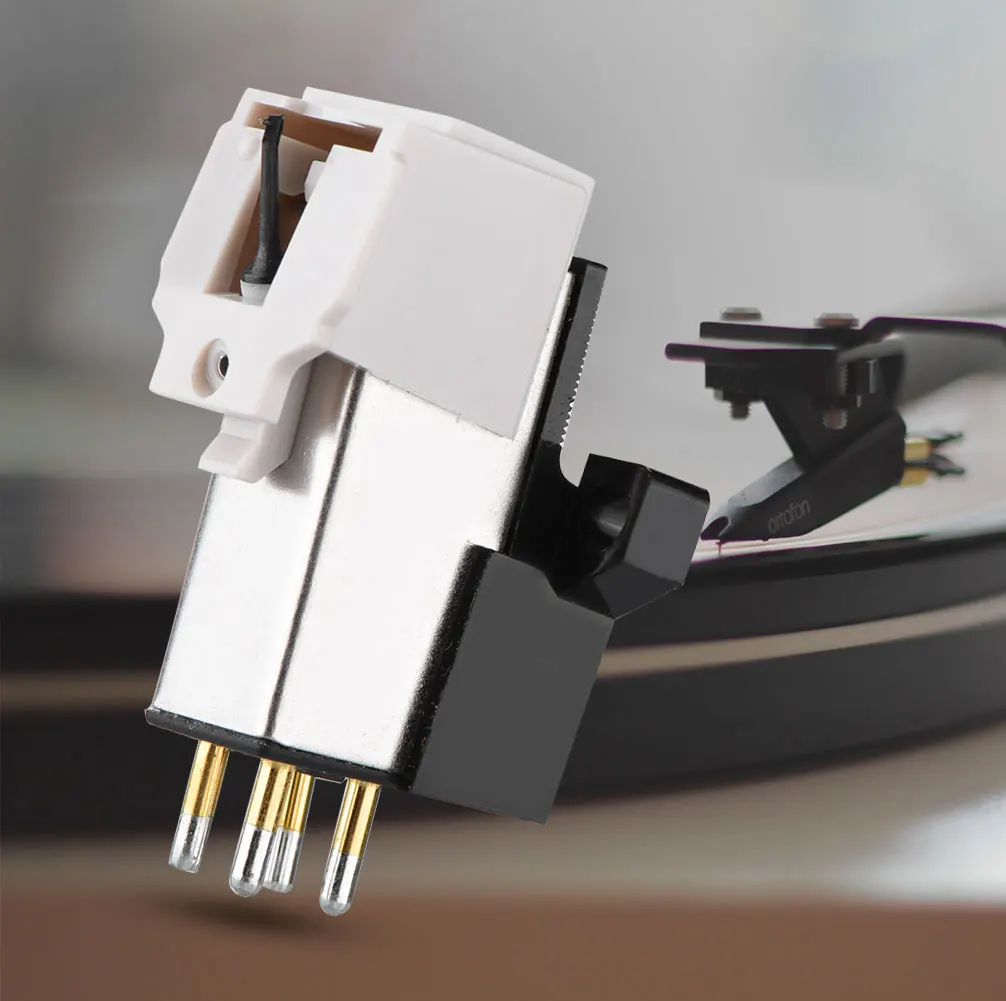 1 шт. Магнитный картридж стилус с LP виниловой иглой для проигрывателя дисков CD