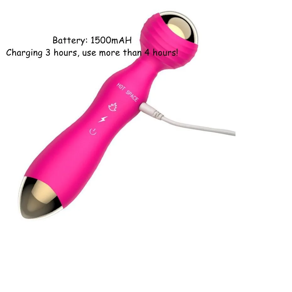 DIBE USB Перезаряжаемый вибратор &quotМагический Жезл&quot G spot Стимулятор клитора