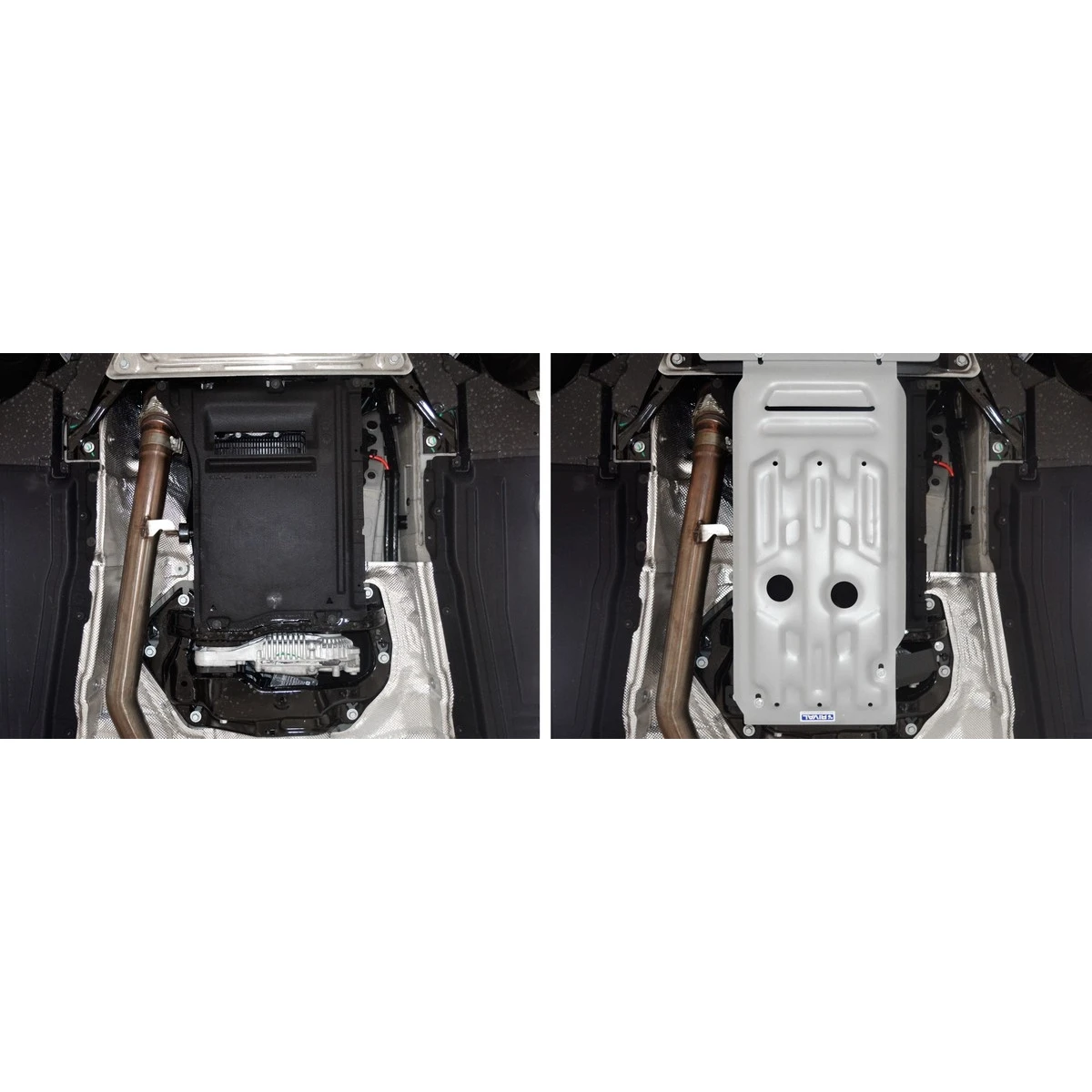 Защита КПП и РК Rival 333.0505.1 (для BMW X5 V 35i 30d 25d 40d 50i 2010 2013/BMW 2013 н.в./BMW X6 2008 2014/BMW 2014 н.в.