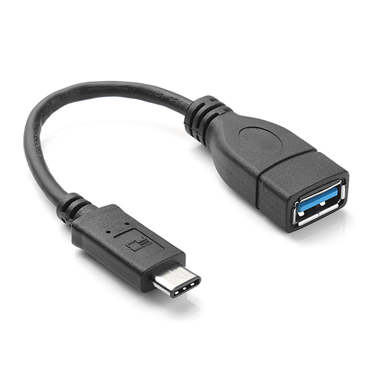 Reversible Design USB 3.0 3.1 Type C Male Connector to A Female OTG Data Cable for Tablet &amp Mobile Phone 90 Degree Right Angled |