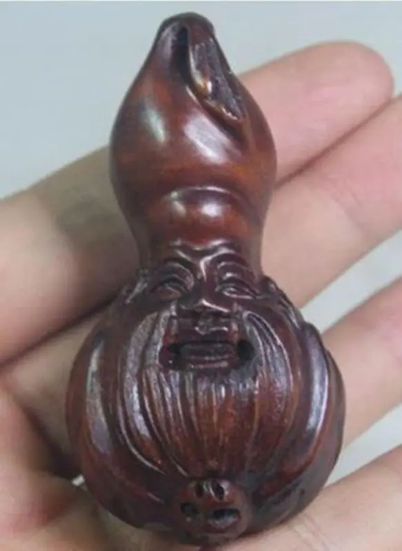 Китайская редкая старая ручная резьба из самшита|netsuke|netsuke carving |