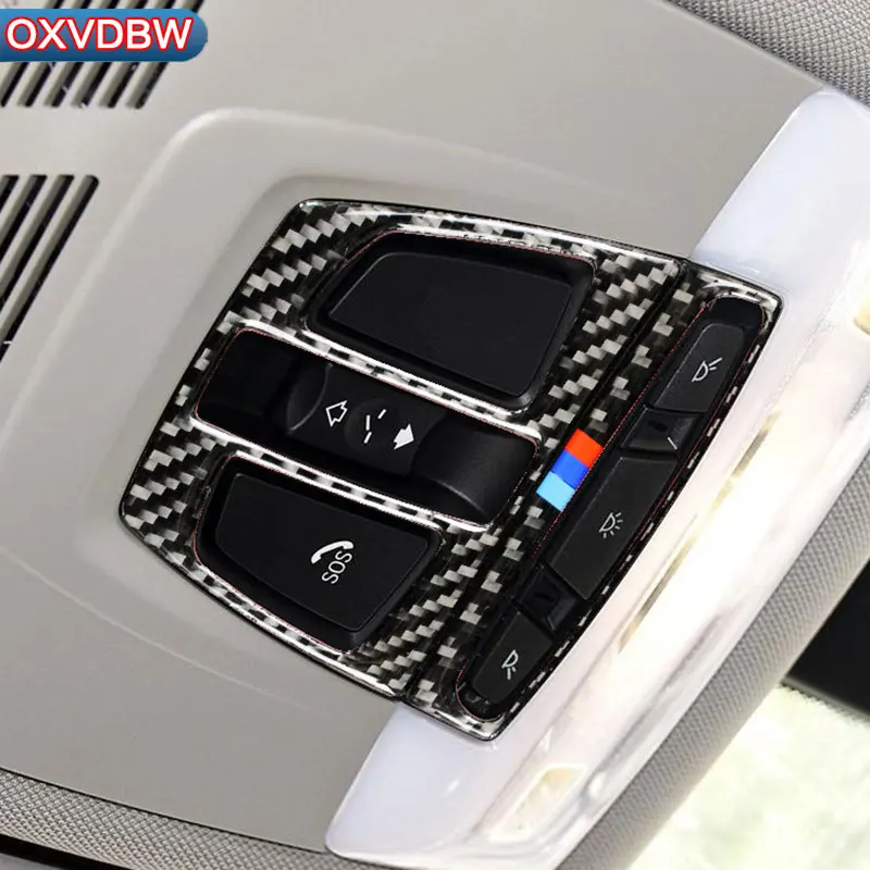 Для BMW F20 F21 F22 F23 E84 X1 F30 F34 F32 F33 F15 F16 X5 X6 подсветка для чтения интерьера из углеродного