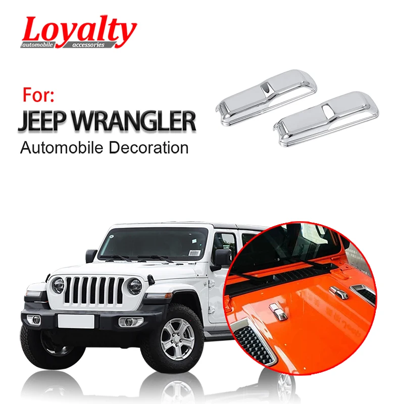 Лояльности для Jeep Wrangler JL 2018 2019 спереди стеклоочистителя капот двигателя