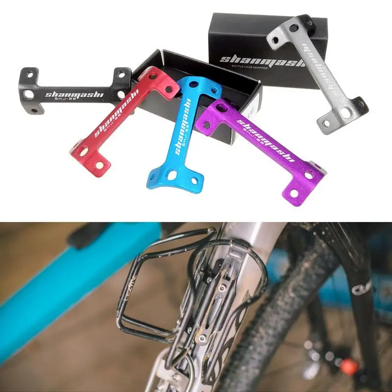 Bicycle Bottle Cage Extender Double Head Mountain Bike Cup Holder Frame Kettle |