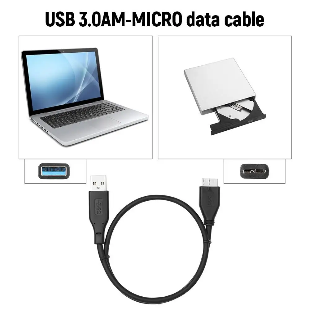 USB 3 0 кабель для передачи данных мобильный жесткий диск A Male к Micro B данных|Кабели