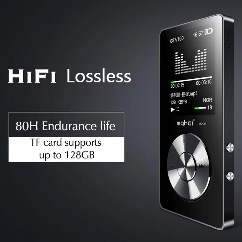 Mahdi 8 Гб Hifi без потерь Mp3 плеер Fm видео электронная книга рекордер часы Функция