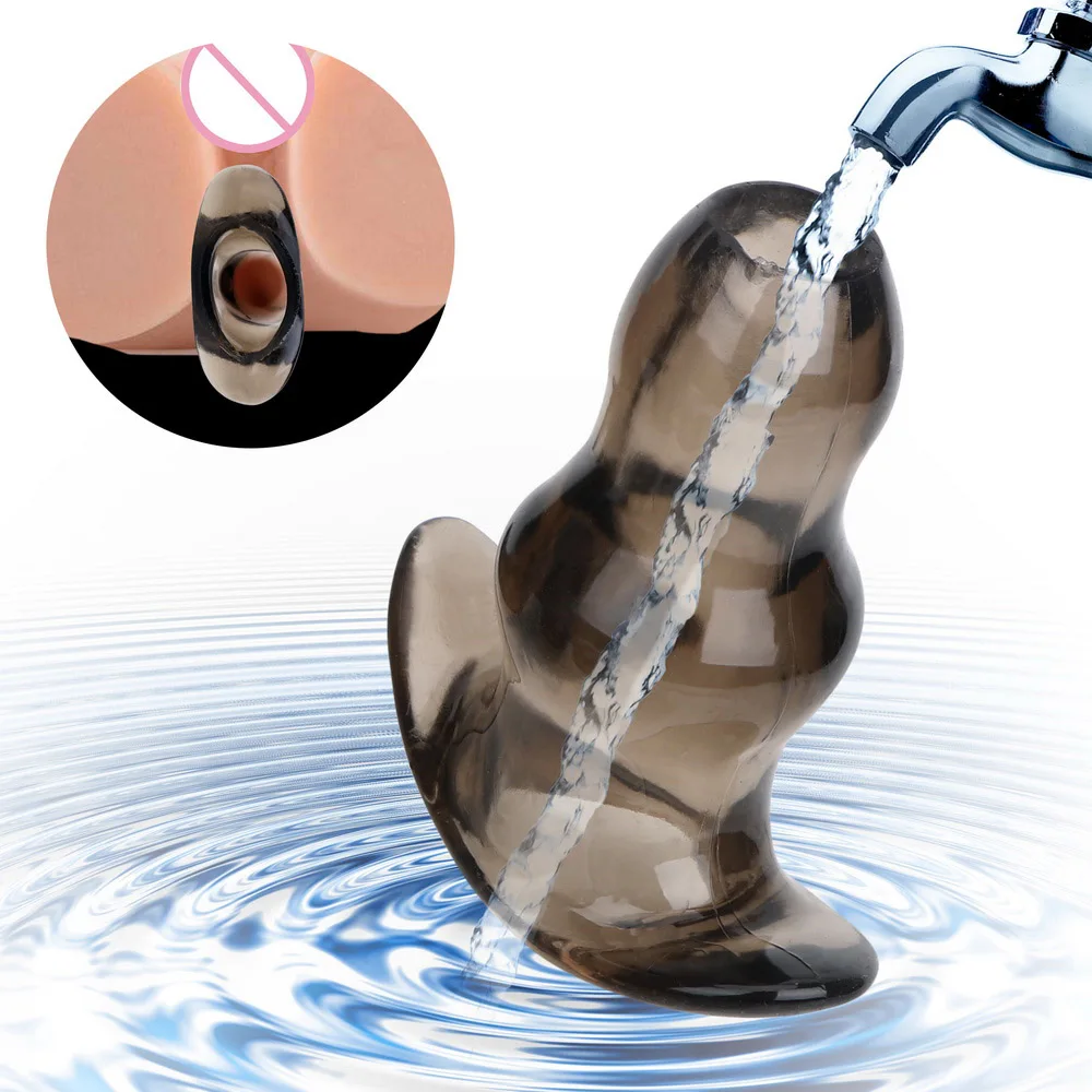 VATINE 1 piece Butt Plug Enema Hollow Anal Prostata Massager Soft Speculum Dilator Sex Products Toys For Woman Men | Красота и