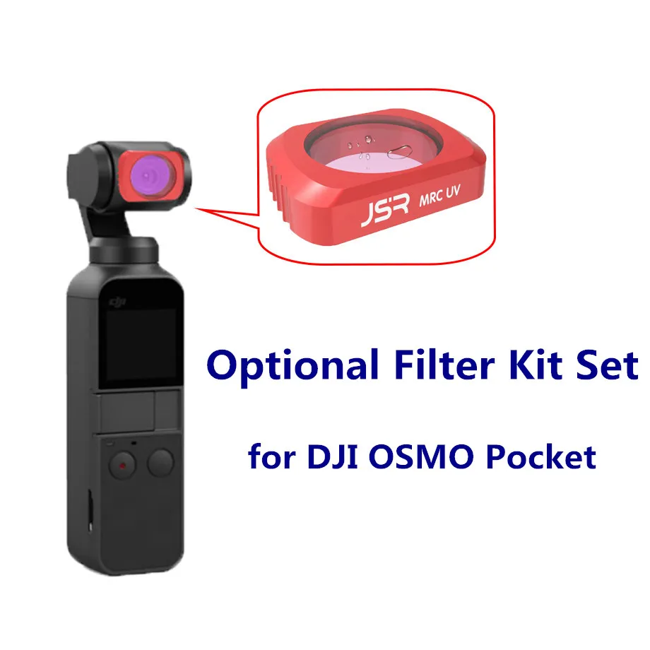 Набор фильтров для объектива камеры DJI OSMO POCKET UV CPL ND4/8/16/32/64 Star|Наборы аксессуаров