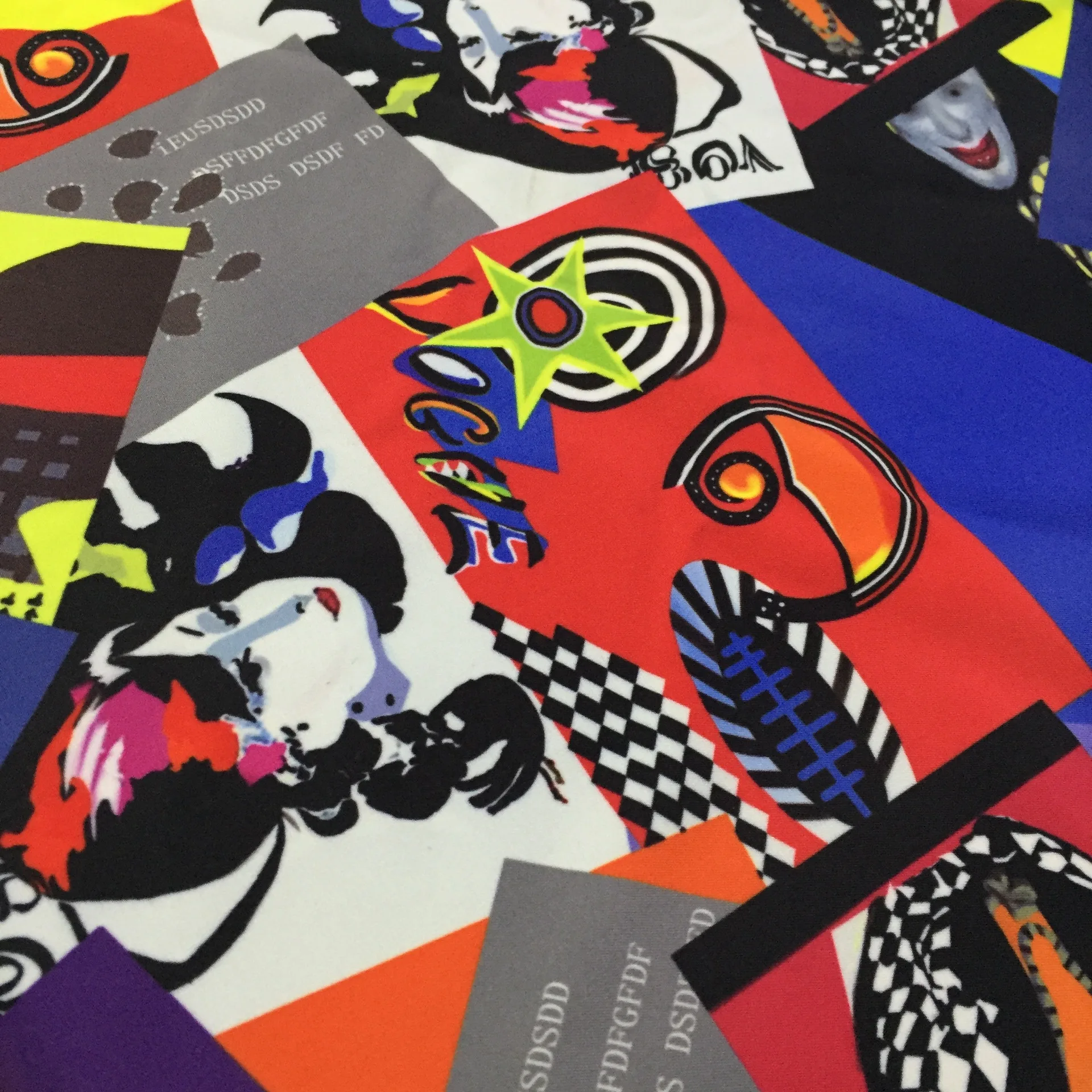 Новинка 148 см Широкий весенне летний Красивый Цветочный абстрактный принт набор