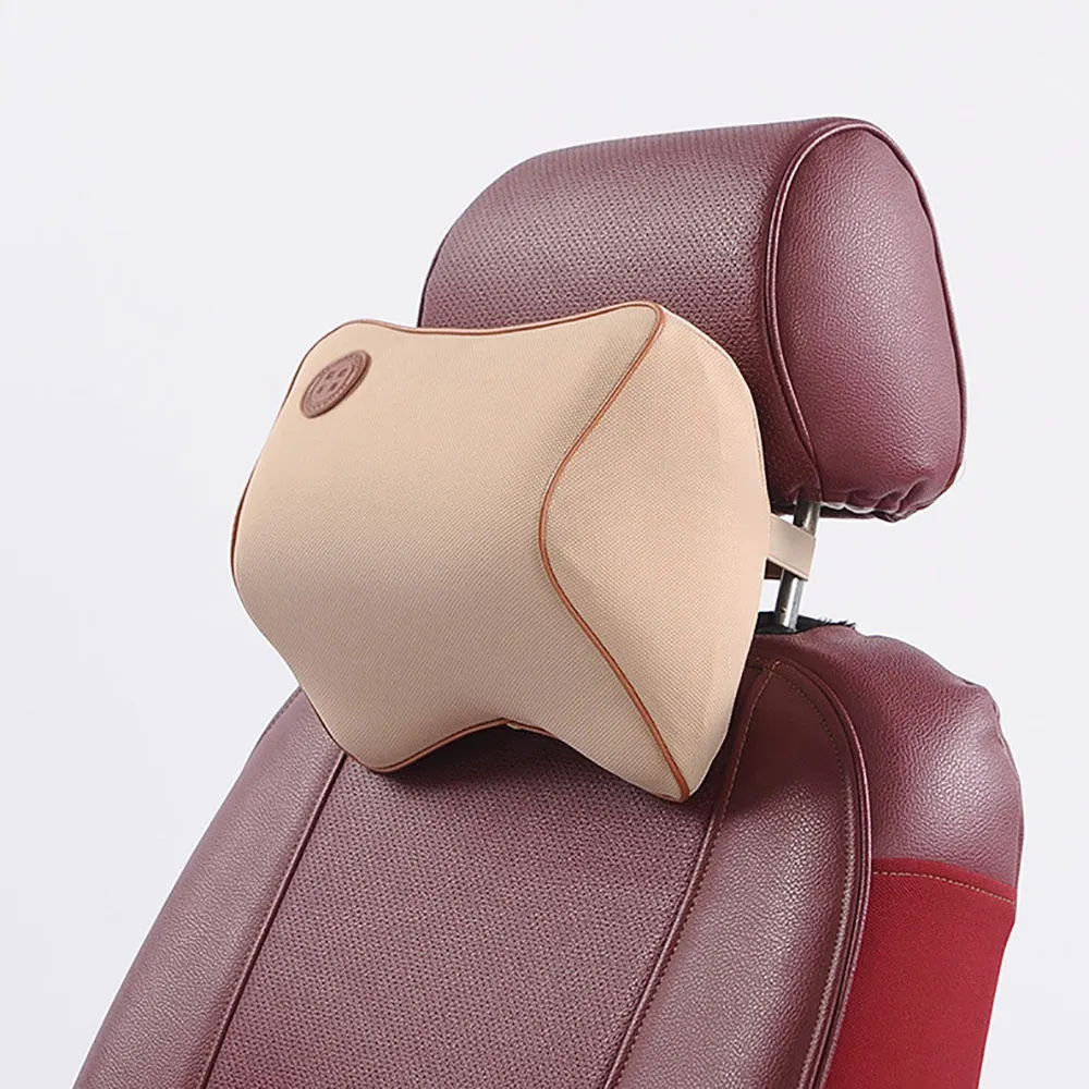 Car Seat Headrest Pad Memory Foam Breathable Fabric Head Neck Rest Cushion Pillow Interior Accessories | Автомобили и мотоциклы
