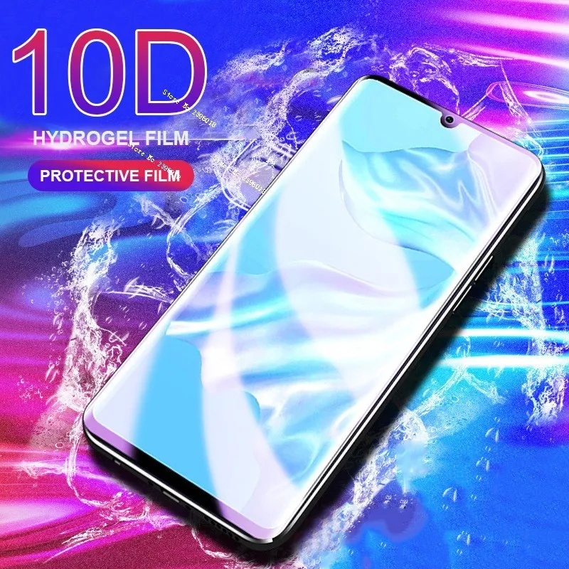 10D полностью Защитная мягкая Гидрогелевая пленка для Huawei P20 Lite P30 Mate 20 Pro экрана Honor